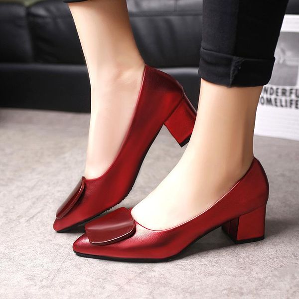 dress shoes women's pumps pointed toe 2021 spring ladies slip on square heels comfort shallow female single waterproof fashion, Black
dress shoes women's pumps pointed toe 2021 spring ladies slip on square heels comfort shallow female single waterproof fashion, Black
