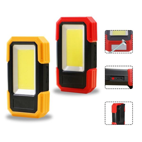 rechargeable led work light magnetic base & clip cob bright handled lamp for car repair camping emergency portable lanterns
rechargeable led work light magnetic base & clip cob bright handled lamp for car repair camping emergency portable lanterns