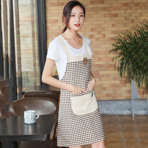 simple apron cotton and linen women's coffee shop baking bar fashion men women overalls colorful smock aprons
simple apron cotton and linen women's coffee shop baking bar fashion men women overalls colorful smock aprons