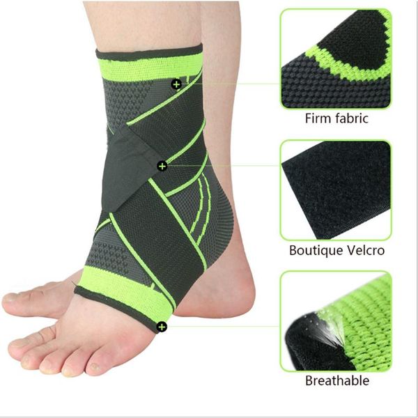 strap belt football ankle support knitting bandage basketball brace compression nylon protector, Blue;black
strap belt football ankle support knitting bandage basketball brace compression nylon protector, Blue;black