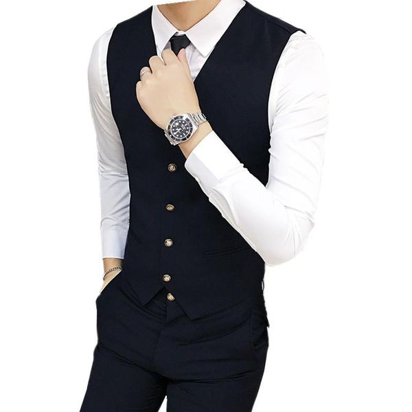men's vests spring and autumn mens two-piece set (vest+pants) 7 colors can choose cotton trousers waistcoat wedding party size s-xxxl, Black;white
men's vests spring and autumn mens two-piece set (vest+pants) 7 colors can choose cotton trousers waistcoat wedding party size s-xxxl, Black;white