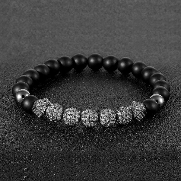 beaded, strands punk vintage jewelry ball crystals paved bead bracelets bangles for women men black stone strand 4 colors
beaded, strands punk vintage jewelry ball crystals paved bead bracelets bangles for women men black stone strand 4 colors