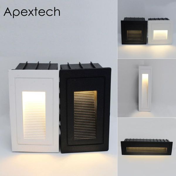 outdoor wall lamps apextech led step lights embedded mounted decks pathway yard stair light recessed corridor lamp white black
outdoor wall lamps apextech led step lights embedded mounted decks pathway yard stair light recessed corridor lamp white black