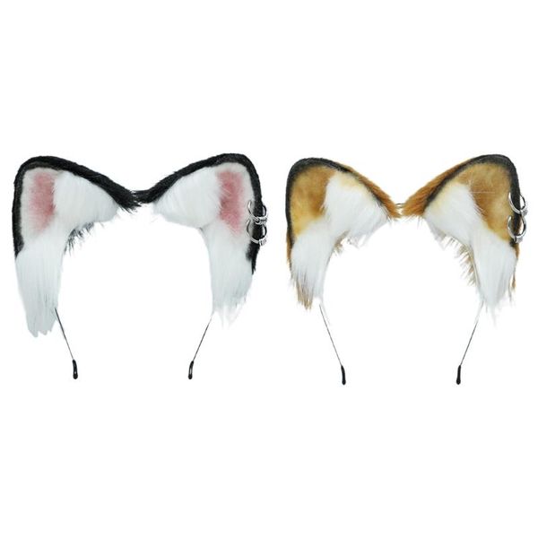 other event & party supplies cosplay furry animal dog ears hair hoop with metal ring long fur headpiece for halloween decoration
other event & party supplies cosplay furry animal dog ears hair hoop with metal ring long fur headpiece for halloween decoration