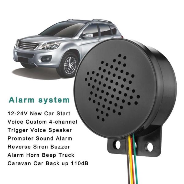 alarm & security 12-24v car start voice custom 4-channel trigger speaker prompter sound reverse siren buzzer horn reminder
alarm & security 12-24v car start voice custom 4-channel trigger speaker prompter sound reverse siren buzzer horn reminder