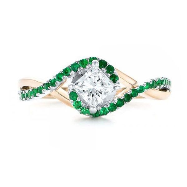 wedding rings selling simple fashion jewelry ring green crystal zircon creative single product whole sale size 5-12, Slivery;golden
wedding rings selling simple fashion jewelry ring green crystal zircon creative single product whole sale size 5-12, Slivery;golden