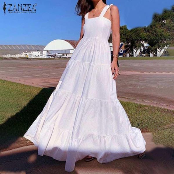 casual dresses zanzea women summer dress bohemian holiday sundress loose long tank vestidos sleeveless swing tiered party sarafans, Black;gray
casual dresses zanzea women summer dress bohemian holiday sundress loose long tank vestidos sleeveless swing tiered party sarafans, Black;gray