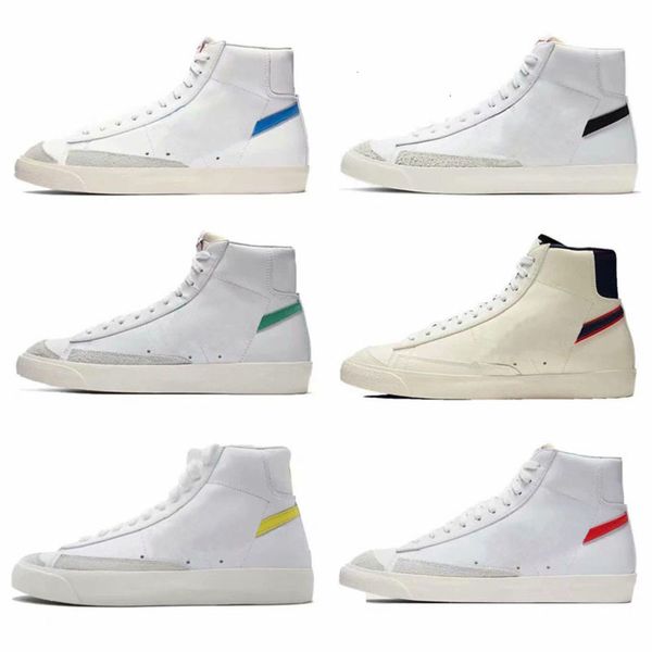 arrival blazer mid 77 vintage running shoes for men women black white high help training sneakers size 36-44
arrival blazer mid 77 vintage running shoes for men women black white high help training sneakers size 36-44