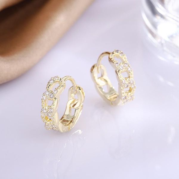 hoop & huggie simple chains earrings for women female hollow out microscope zircon gold color ear accessories earing jewelry kce063, Golden;silver
hoop & huggie simple chains earrings for women female hollow out microscope zircon gold color ear accessories earing jewelry kce063, Golden;silver
