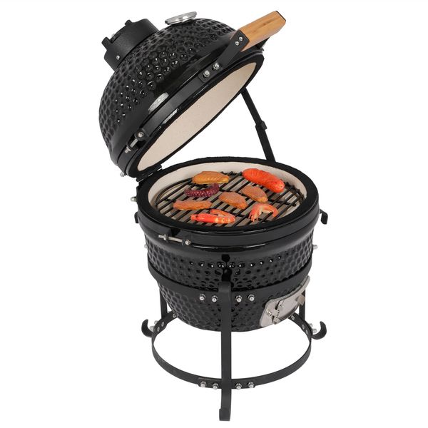 ceramic barbecue grill portable charcoal smoked chicken multi-function pizza oven european and american outdoor park camping picnic black
ceramic barbecue grill portable charcoal smoked chicken multi-function pizza oven european and american outdoor park camping picnic black