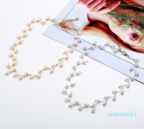 ball stitching temperament short pearl round clavicle collar chain necklace splice geometric polygon collar lady necklace jewelry, Silver
ball stitching temperament short pearl round clavicle collar chain necklace splice geometric polygon collar lady necklace jewelry, Silver
