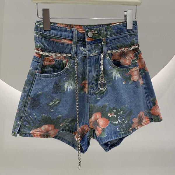 fabpop casual print denim shorts women high waist patchwork pockets sashes side split short jeans female gb407 210709, White;black
fabpop casual print denim shorts women high waist patchwork pockets sashes side split short jeans female gb407 210709, White;black