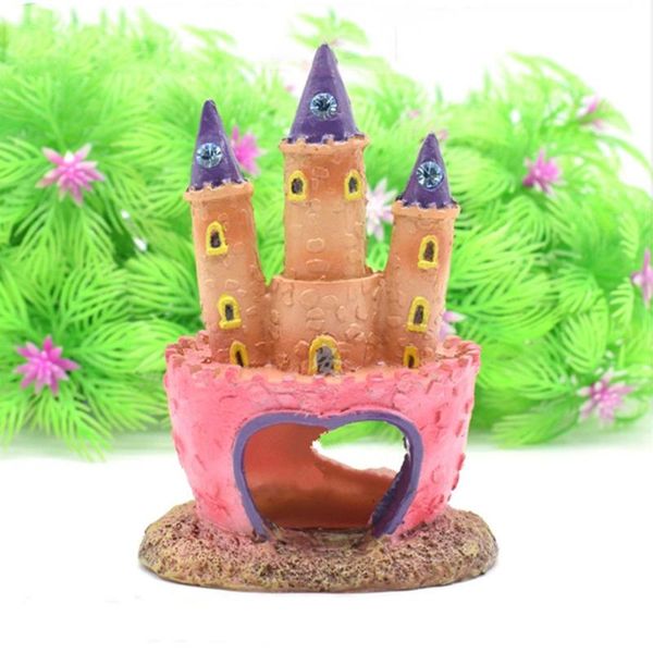 cartoon pink princess castle aquariums decorations resin tower fish tank ornaments home decoration aquarium accessories
cartoon pink princess castle aquariums decorations resin tower fish tank ornaments home decoration aquarium accessories