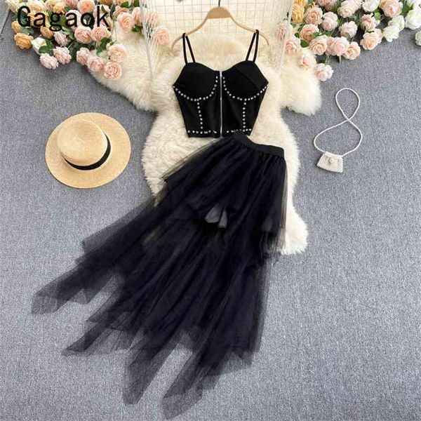 women streetwear two piece set summer fashion harajuku outfits v-neck diamonds camis + asymmetrical skirts 210531, White
women streetwear two piece set summer fashion harajuku outfits v-neck diamonds camis + asymmetrical skirts 210531, White