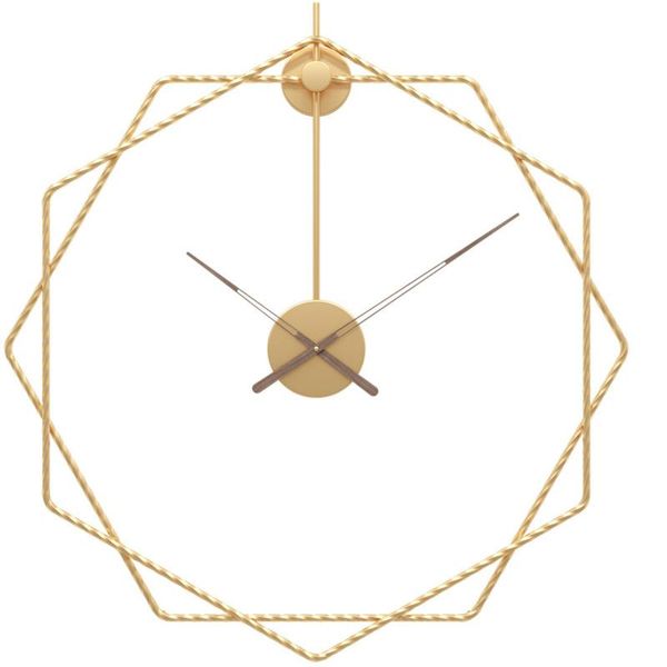 creative nordic style simple wall clock light luxury living room clocks
