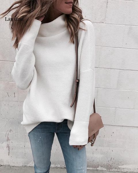 women's sweaters long sleeve autumn winter sweater women white knitted pullover jumper fashion turtleneck female, White;black
women's sweaters long sleeve autumn winter sweater women white knitted pullover jumper fashion turtleneck female, White;black