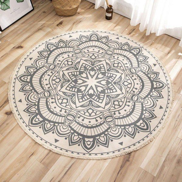 round boho area rug with tassel cotton carpet national wind home living room coffee table printed floor mats decor carpets
round boho area rug with tassel cotton carpet national wind home living room coffee table printed floor mats decor carpets