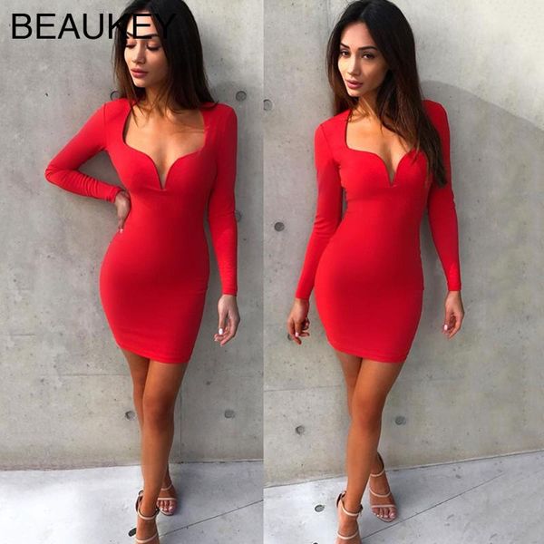 casual dresses black beige red solid long sleeve 2021 women's rayon knitted autumn v neck bodycon bandage dress, Black;gray
casual dresses black beige red solid long sleeve 2021 women's rayon knitted autumn v neck bodycon bandage dress, Black;gray
