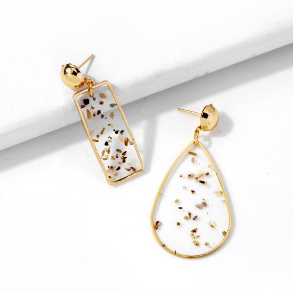 dangle & chandelier golden alloy water/rectangle drop earrings for women surface metal/shell geometric transparent fashion jewelry 2021, Silver
dangle & chandelier golden alloy water/rectangle drop earrings for women surface metal/shell geometric transparent fashion jewelry 2021, Silver