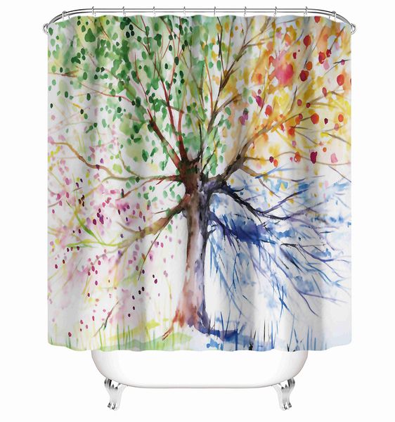 fabric shower curtain curtains with hooks watercolor style tree of life colorful blooming branches four seasons theme decor
fabric shower curtain curtains with hooks watercolor style tree of life colorful blooming branches four seasons theme decor