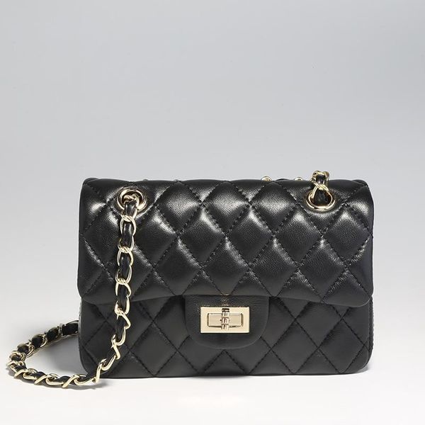 genuine leather women's bag autumn and winter 2021 small fragrance lingge chain sheepskin messenger cross body
genuine leather women's bag autumn and winter 2021 small fragrance lingge chain sheepskin messenger cross body