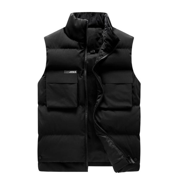 men's vests vest jacket 2021 autumn and winter sleeveless warm large size m-8xl windproof couple men chaleco, Black;white
men's vests vest jacket 2021 autumn and winter sleeveless warm large size m-8xl windproof couple men chaleco, Black;white