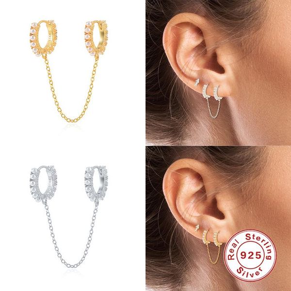hoop & huggie 925 sterling silver round pearls tassel chain earrings for women girls weeding birthday gift jewelry aros mujer, Golden;silver
hoop & huggie 925 sterling silver round pearls tassel chain earrings for women girls weeding birthday gift jewelry aros mujer, Golden;silver