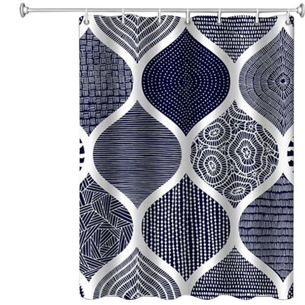 shower curtains bathroom curtain waterproof fabric with hook geometric pattern decoration blue bohemian theme
shower curtains bathroom curtain waterproof fabric with hook geometric pattern decoration blue bohemian theme