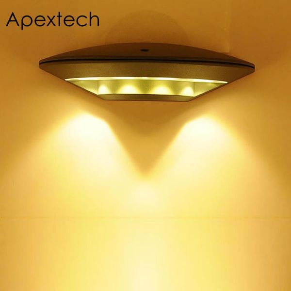 outdoor wall lamps apextech 12w waterproof lamp ufo shaped mordern lights aluminum courtyard garden corridor lighting ac85-265v
outdoor wall lamps apextech 12w waterproof lamp ufo shaped mordern lights aluminum courtyard garden corridor lighting ac85-265v