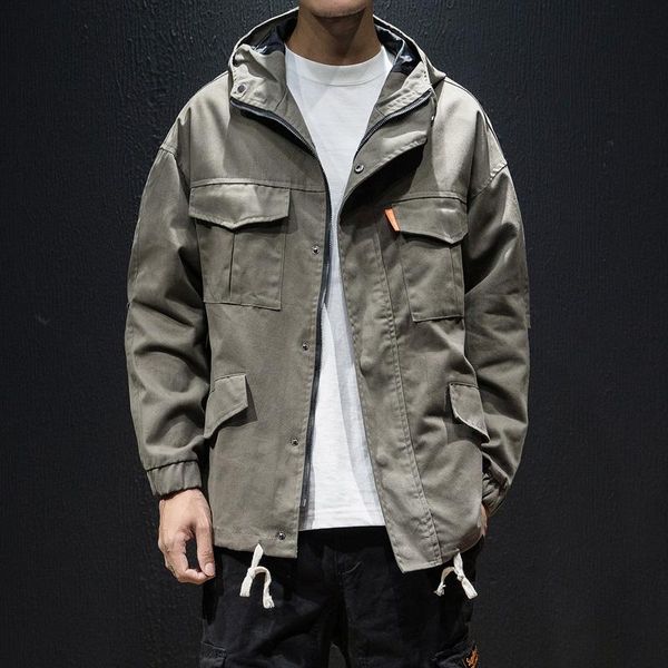 streetwear harajuku bomber tactical jacket men hooded army fashion outerwear coat hip hop hoodies korean style clothing men's jackets, Black;brown
streetwear harajuku bomber tactical jacket men hooded army fashion outerwear coat hip hop hoodies korean style clothing men's jackets, Black;brown