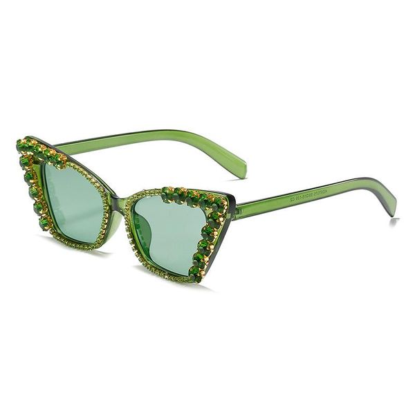 sunglasses green cat eye women bling rhinestone for crystal sun glasses luxury fashion shades 2021 trends, White;black
sunglasses green cat eye women bling rhinestone for crystal sun glasses luxury fashion shades 2021 trends, White;black