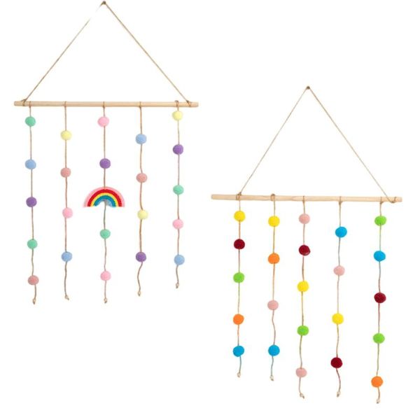 decorative objects & figurines colorful rainbow macrame wall hanging decoration cotton tassel kids room decor boho nursey dorm woven pom bal
decorative objects & figurines colorful rainbow macrame wall hanging decoration cotton tassel kids room decor boho nursey dorm woven pom bal