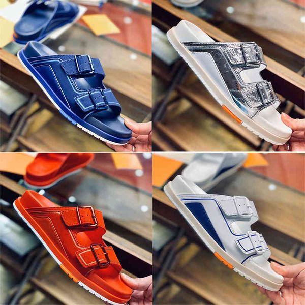 sandal designer men trainer mule black printing leather flat slippers embossed suede calfskin double buckle slide anatomic insole shoes
sandal designer men trainer mule black printing leather flat slippers embossed suede calfskin double buckle slide anatomic insole shoes