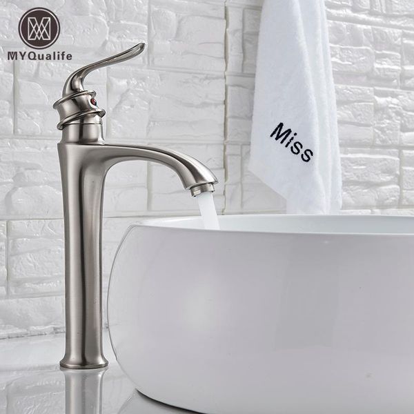 bathroom sink faucets brushed myqualife lead-nickel basin vanity faucet single handle waterfall mixer deck mount cold water tap
bathroom sink faucets brushed myqualife lead-nickel basin vanity faucet single handle waterfall mixer deck mount cold water tap