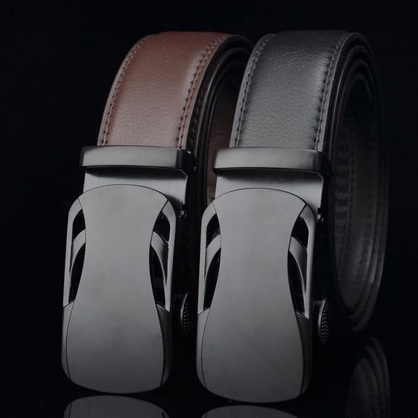 belts men's black leather belt low-key luxury sports car automatic buckle business casual pants men, Black;brown
belts men's black leather belt low-key luxury sports car automatic buckle business casual pants men, Black;brown