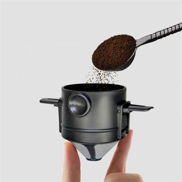 coffee filters lightweight 2pcs useful double-layer dripper strainer black filter paperless for kitchen
coffee filters lightweight 2pcs useful double-layer dripper strainer black filter paperless for kitchen