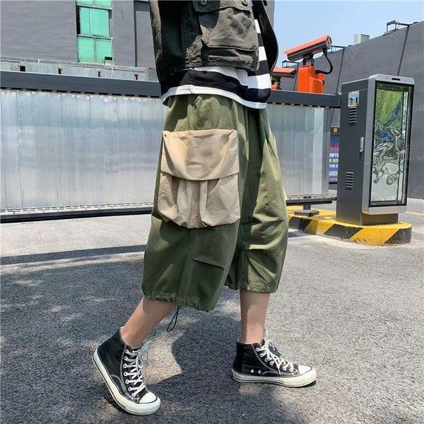 summer wide-leg pants men's fashion retro pocket casual men streetwear loose hip-hop straight cargo mens m-2xl, Black
summer wide-leg pants men's fashion retro pocket casual men streetwear loose hip-hop straight cargo mens m-2xl, Black