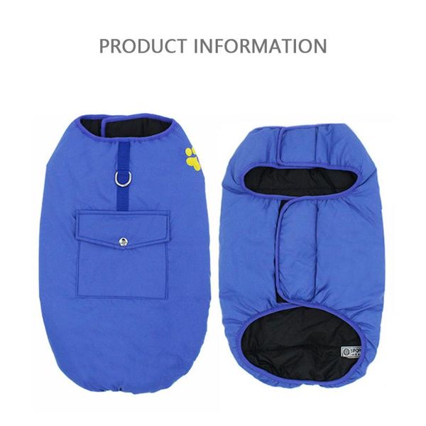 dog apparel winter pet clothes double sided cotton vest warm waterproof big autumn and clothing
dog apparel winter pet clothes double sided cotton vest warm waterproof big autumn and clothing