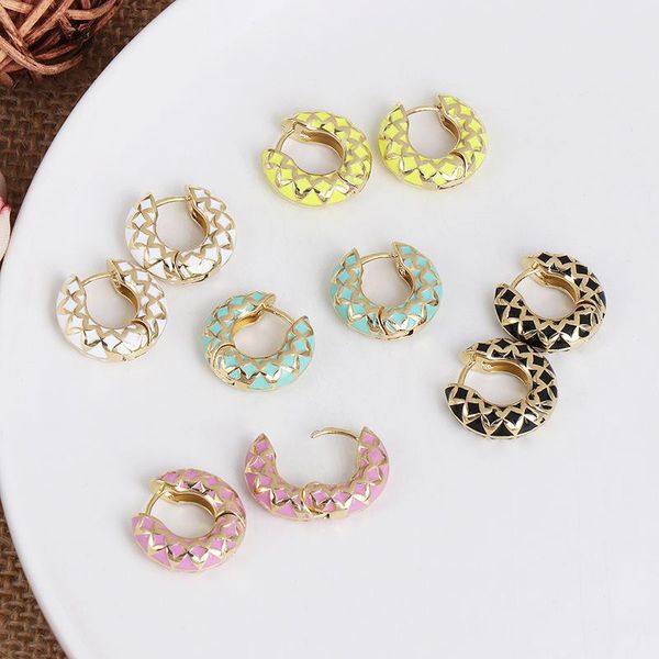 hoop & huggie european and american simple fashion personality metal c-shaped earrings female color stitching ear buckle, Golden;silver
hoop & huggie european and american simple fashion personality metal c-shaped earrings female color stitching ear buckle, Golden;silver