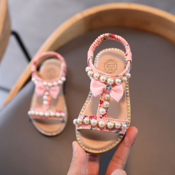 Summer Shoes Girls Sandals Infant Kids Baby Summer Boeknot Pearl Crystal Princess Shoes Chaussures Enfants Pour Fille 2021, White
Summer Shoes Girls Sandals Infant Kids Baby Summer Boeknot Pearl Crystal Princess Shoes Chaussures Enfants Pour Fille 2021, White