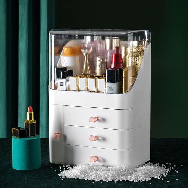 storage boxes & bins large capacity makeup organizer cosmetic box drawer type deskfinishing rack dustproof lipstick beauty mask case
storage boxes & bins large capacity makeup organizer cosmetic box drawer type deskfinishing rack dustproof lipstick beauty mask case
