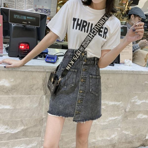 skirts plus size denim skirt female korean version of the high waist was thin package hip fat mm200 kg all-match a-line, Black
skirts plus size denim skirt female korean version of the high waist was thin package hip fat mm200 kg all-match a-line, Black