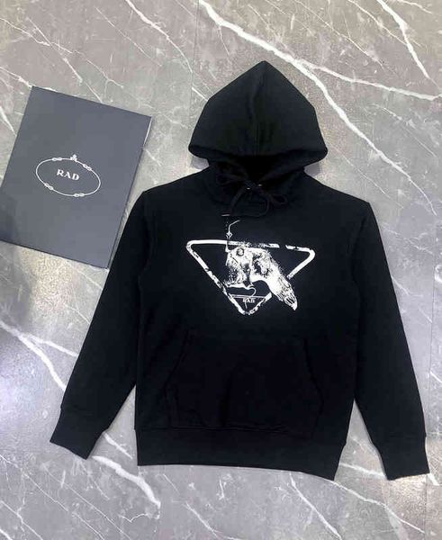 gaoding correct version p family autumn and winter european fashion leisure hoodie loose printing versatile men's women's sweater, Black
gaoding correct version p family autumn and winter european fashion leisure hoodie loose printing versatile men's women's sweater, Black