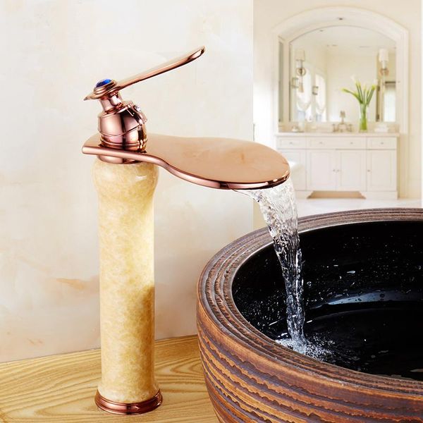 bathroom sink faucets whosale european jade wash basin faucet waterfall, brass mixer water tap cold and golden
bathroom sink faucets whosale european jade wash basin faucet waterfall, brass mixer water tap cold and golden