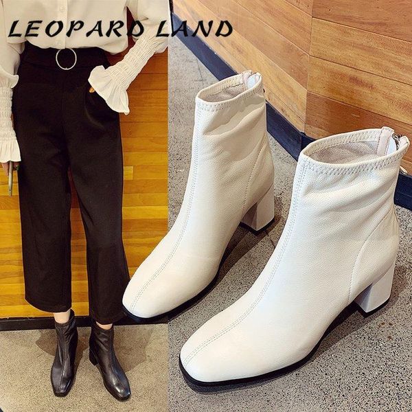 boots leopard land 2021 women's back zipper square toe fashion chunky sauare heel high short ankle boot ns-20210805, Black
boots leopard land 2021 women's back zipper square toe fashion chunky sauare heel high short ankle boot ns-20210805, Black