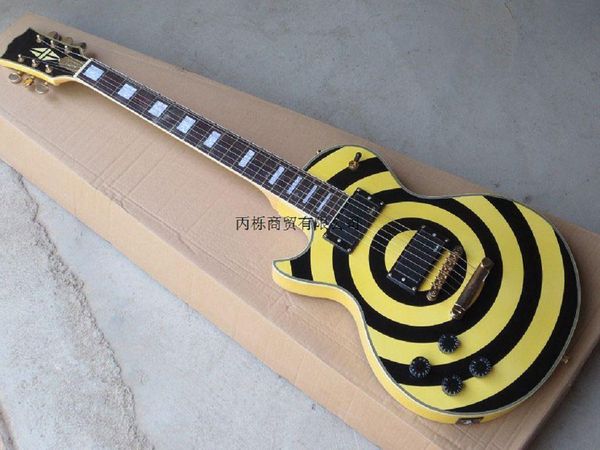shipping high-quality l wholesale - g zakk wyld custom left hand electric guitar black yellow @9
shipping high-quality l wholesale - g zakk wyld custom left hand electric guitar black yellow @9