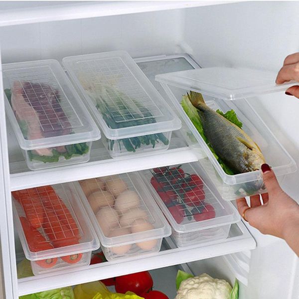 storage bottles & jars kitchen drainable plastic er box transparent refrigerator organizer food sealed container
storage bottles & jars kitchen drainable plastic er box transparent refrigerator organizer food sealed container