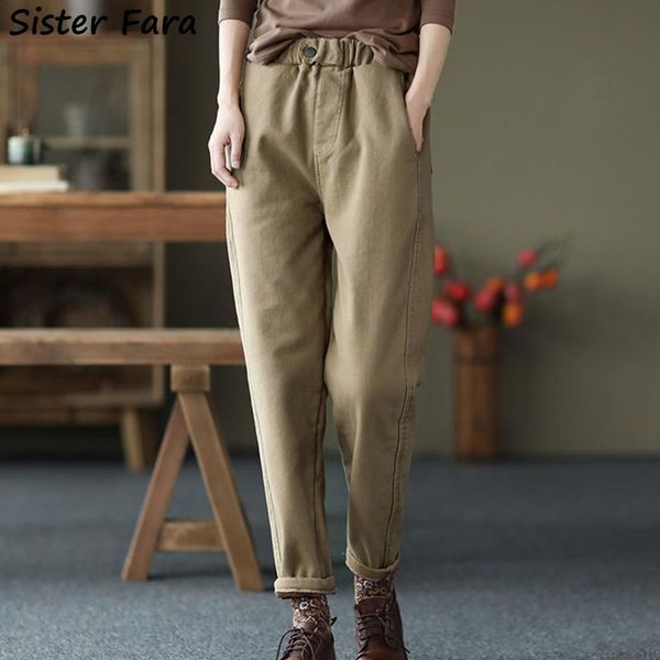 women's pants & capris sister fara autumn winter plus velvet thicken harem women elastic waist solid loose female straight casual trous, Black;white
women's pants & capris sister fara autumn winter plus velvet thicken harem women elastic waist solid loose female straight casual trous, Black;white