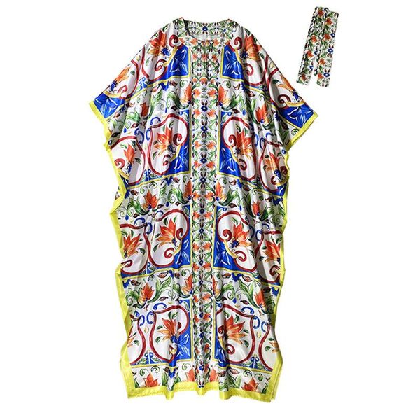 casual dresses cross-border 2021 dubai middle east flab hiding plus women's round neck sleeve printed dress belt robe, Black;gray
casual dresses cross-border 2021 dubai middle east flab hiding plus women's round neck sleeve printed dress belt robe, Black;gray