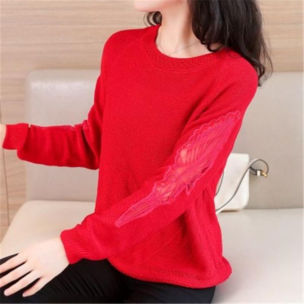 ymwmhu fashion hollow out sleeve women's sweaters casual solid elegant autumn and winter clothing brand office ladies sweater, White;black
ymwmhu fashion hollow out sleeve women's sweaters casual solid elegant autumn and winter clothing brand office ladies sweater, White;black